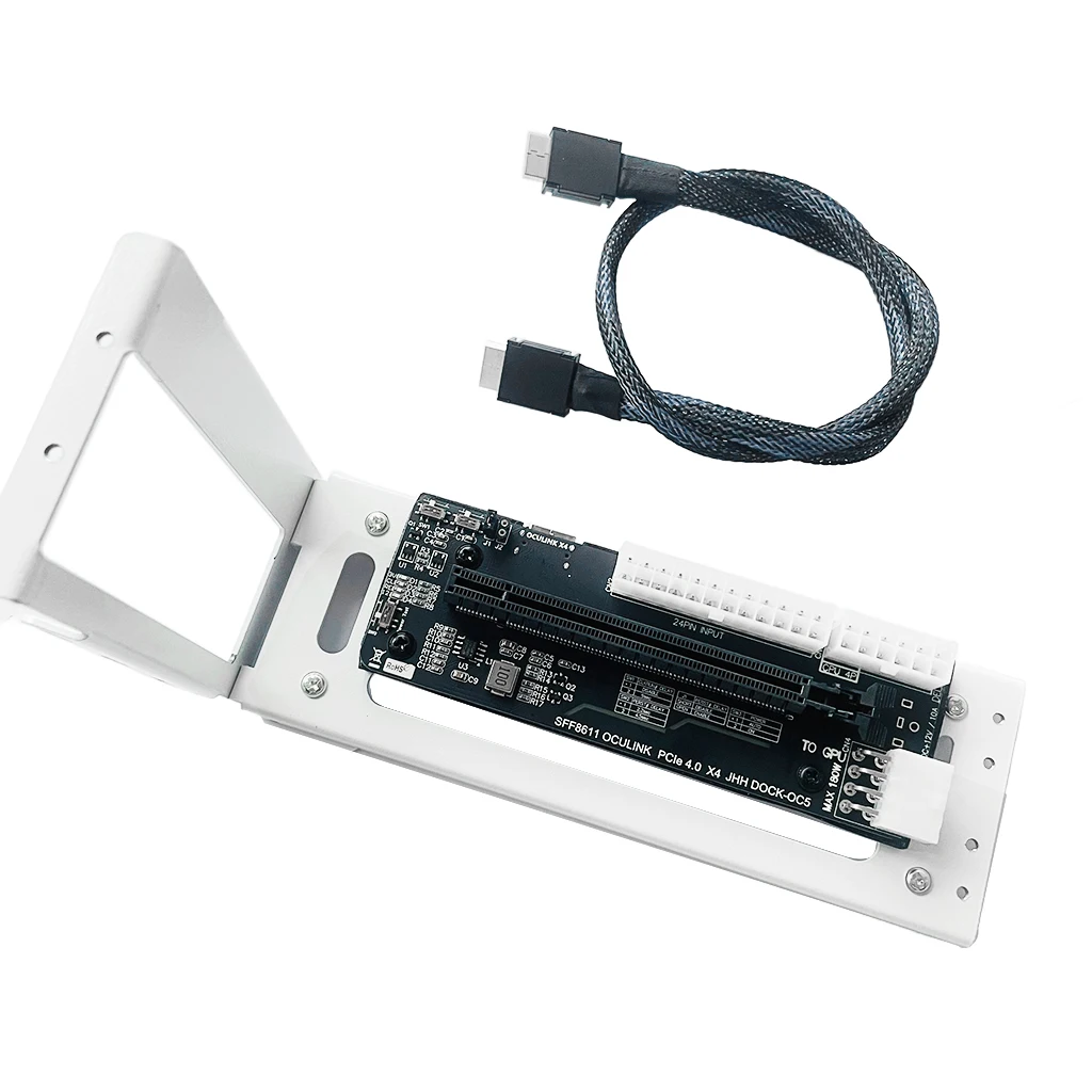 Für Laptop EGPU-Gehäuse SFF 8611 Oculink M.2 Externe Grafikkarten-GPU-Halterung Dock PCIe 4.0 X4 Gen4 Notebook GDP NUC Adapterkarte – Detail 24
