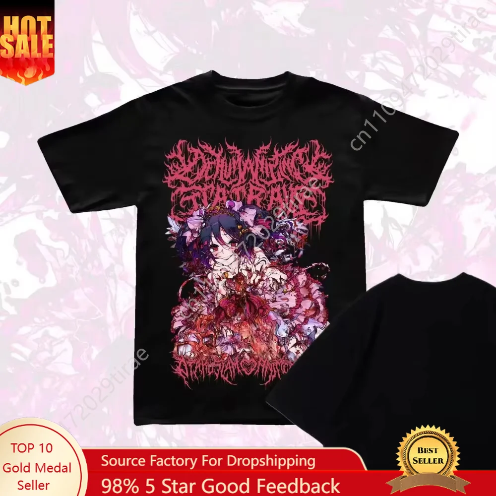 

Summer Hot Selling Anime Death Metal Pain Subway Cruel Nicole Tongren T-shirt Cotton Plus Size Men's T-shirt Men's Top