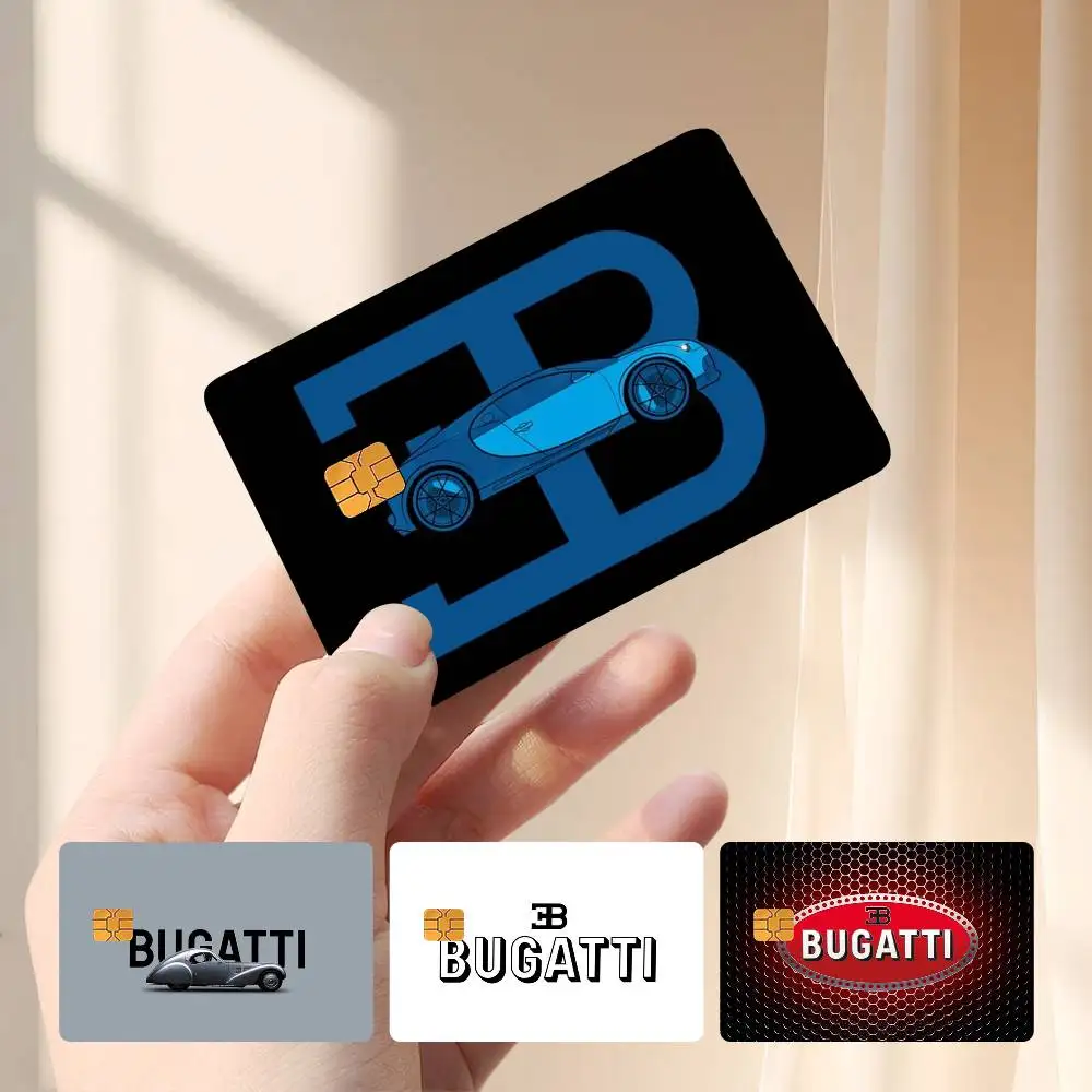 B-Bugatti Card Stickers Credit Card Protector Stickers Resist Scratches And Abrasions