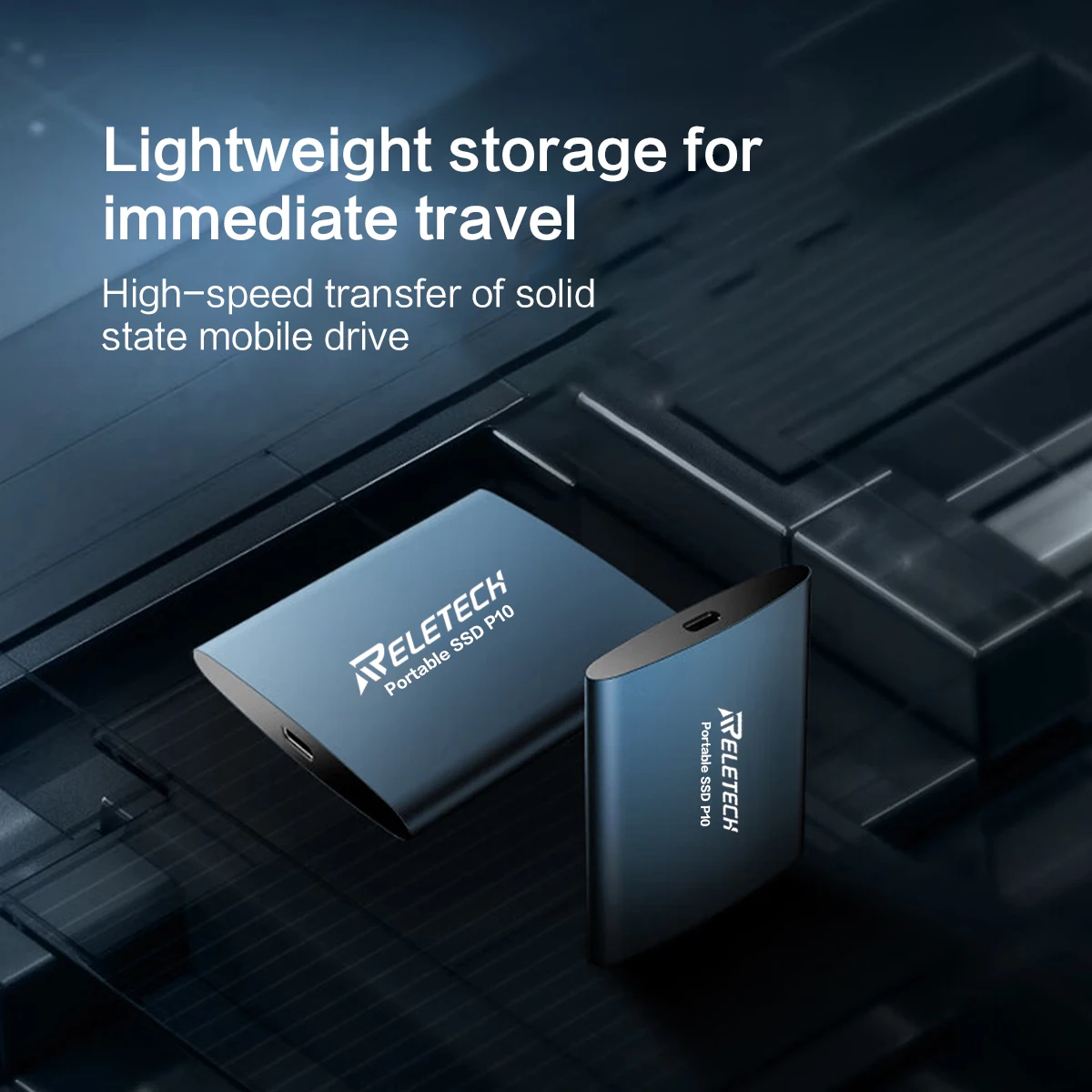 Libertech-SSD portátil USB3.2 Gen2 para PC y Mac Gaming, estudiantes profesionales, P10, Extemal hasta 550 MB/s