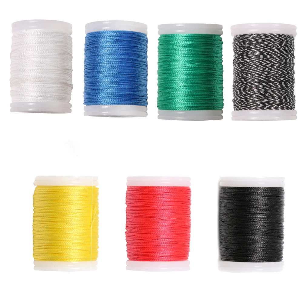 Toparchery110 Meter UPE Diameter 0.4mm 3-ply Rope Protect your Bow String Serving Jig Tool Archery Serving Thread Rope Protector