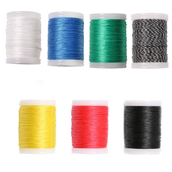 Toparchery110 Metro UPE Diametro 0,4 mm Corda a 3 strati Proteggi la tua corda dell'arco Servire Jig Strumento Tiro con l'arco Servire Filo Corda Protezione