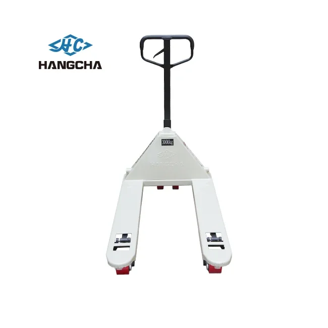 Carrello per pallet manuale da 2,5 tonnellate con carrello elevatore manuale idraulico Hangcha con prezzo di fabbrica