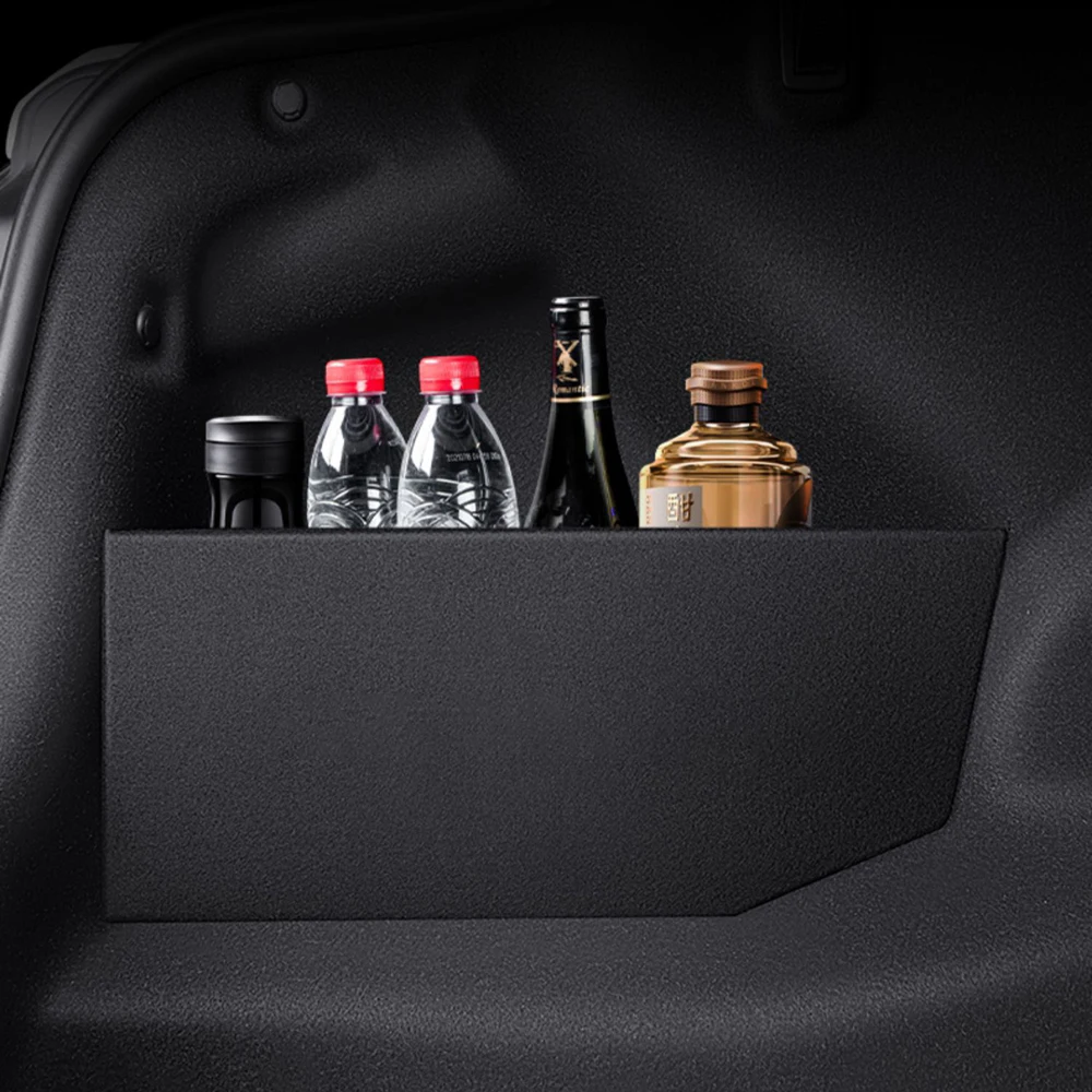 Car Rear Trunk Organizer Panel Anti-Slip Storage Divider Kit for BMW 5 G60 G30 F10  Anti-Slip Partition Board Auto Accessories
