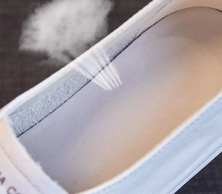 Genuine Leather Soft Bottom Women's Shoes Versatile Casual Sports Shoes New Spring 2025 Fashion White Slip-On Flat image 4