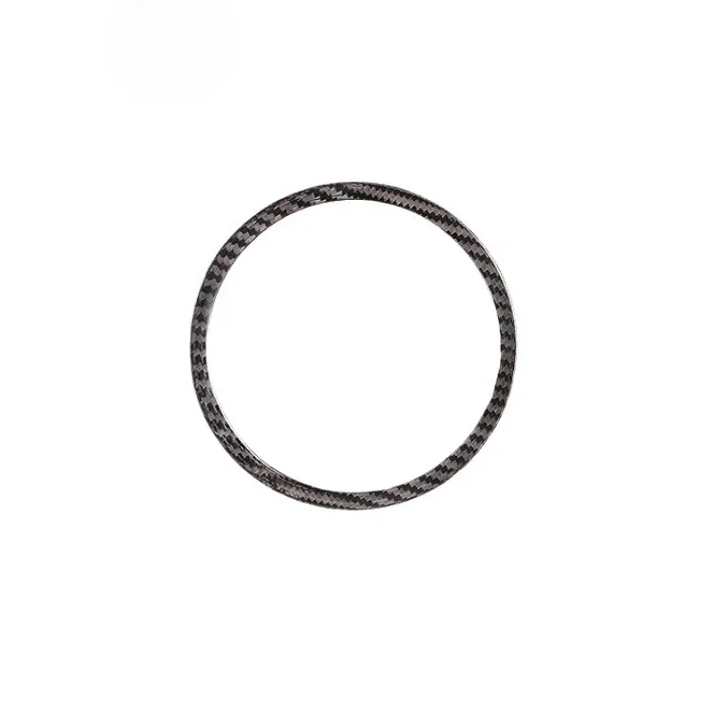 

Для серии Jaguar, настоящее сухое углеродное волокно 2013-2024, декоративное кольцо на руль, автозапчасти, внутренняя модификация, часть