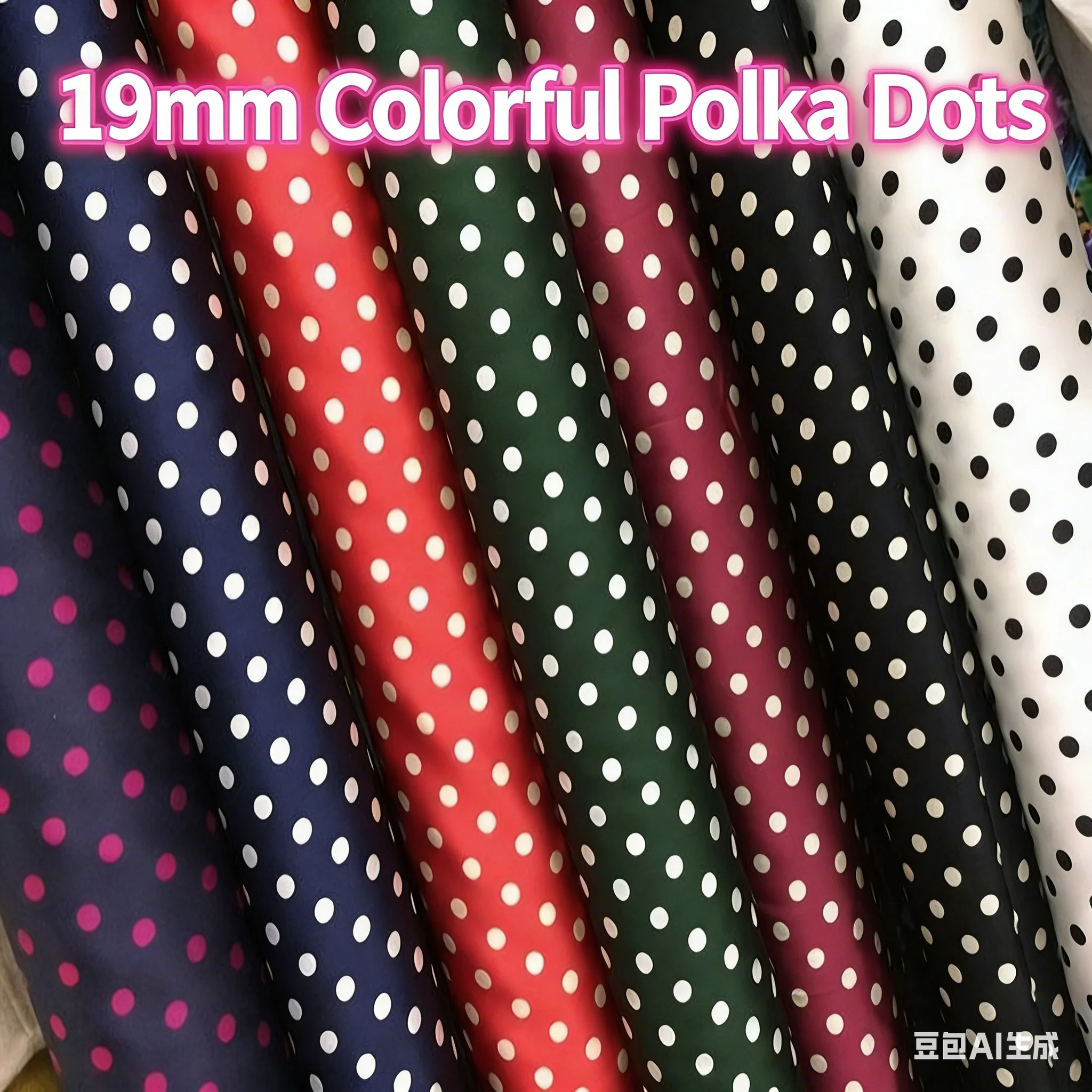 

19, эластичная шелковая ткань Momme, разноцветный дизайн в горошек | Роскошный материал для платьев, блузок, домашней одежды своими руками.