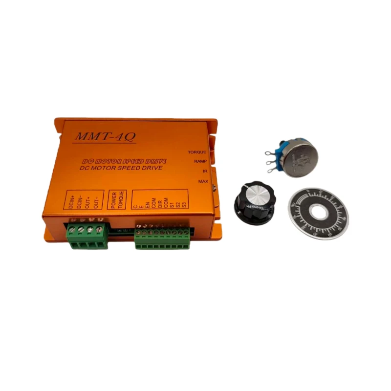 

LKRT4Q02 Четырехместный регенеративный контроллер двигателя постоянного тока 12 В, 30 А, ШИМ, с реверсивным направлением двигателя