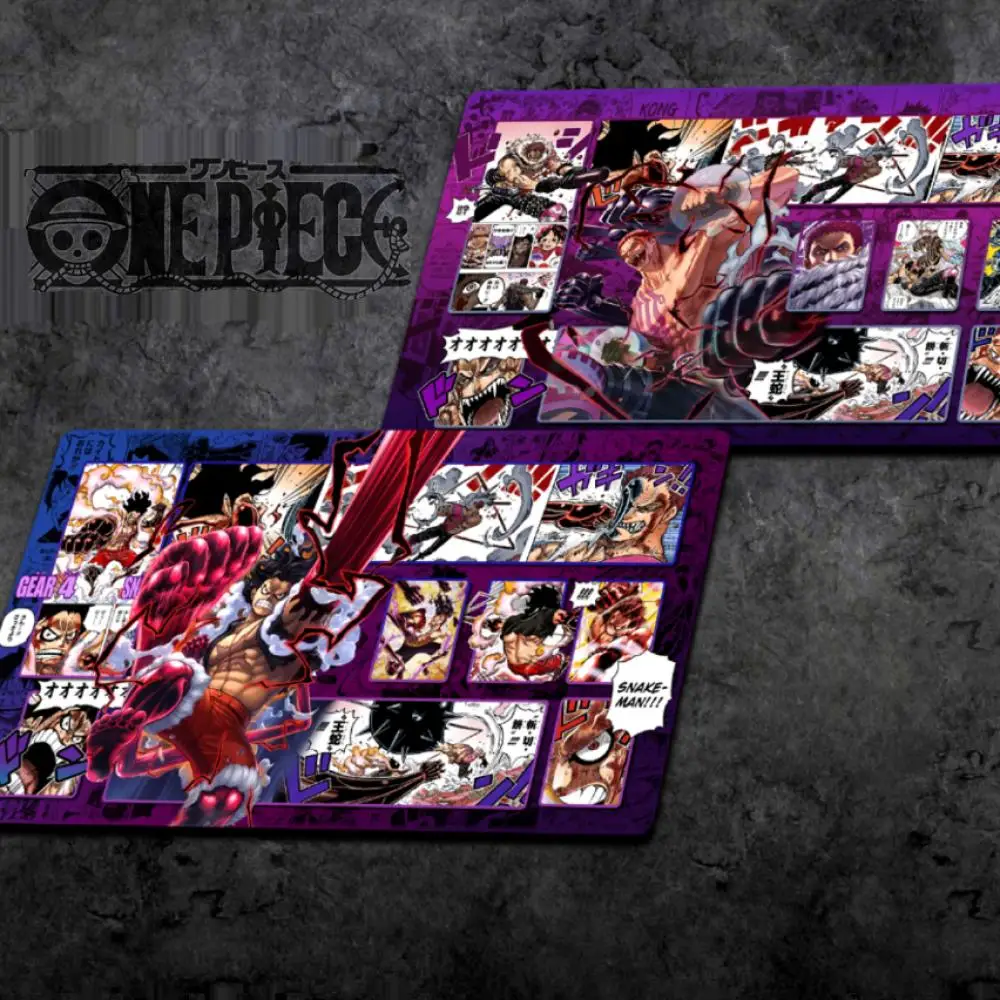 OPCG One Piece Playmat Luffy Kuzan Katakuri Аниме Playmat Коллекционный коврик для карточных игр Специальный коврик для карточных игр против стола OP10-11