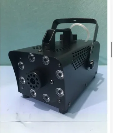 Eight lights LED500W smoke machine adjustable color hood Halloween private room bar smoke