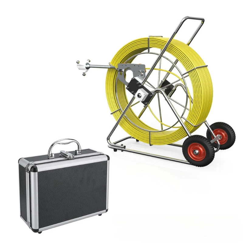 160m Industrial Pipeline Endoscope Video Inspection System Dredging Machine Underground TV Video Recording Function