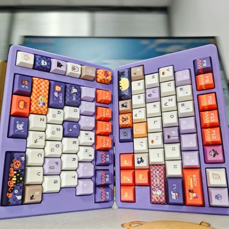 Jin75 Split Body Mechanical Keyboard 3D Printing KIT PLA Single-mode Casing Custom Color Ergonomic Office Gaming Keyboard