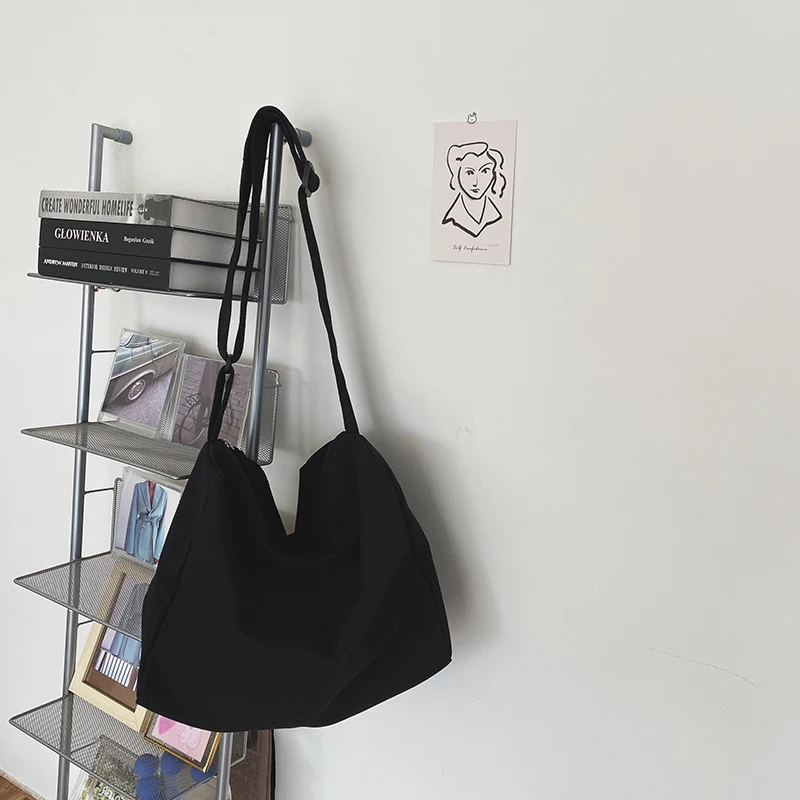 

Klein Blue Large Capacity Canvas Bag for Women, New ModelinsSimple and versatile shoulder and crossbody bag, factory supply