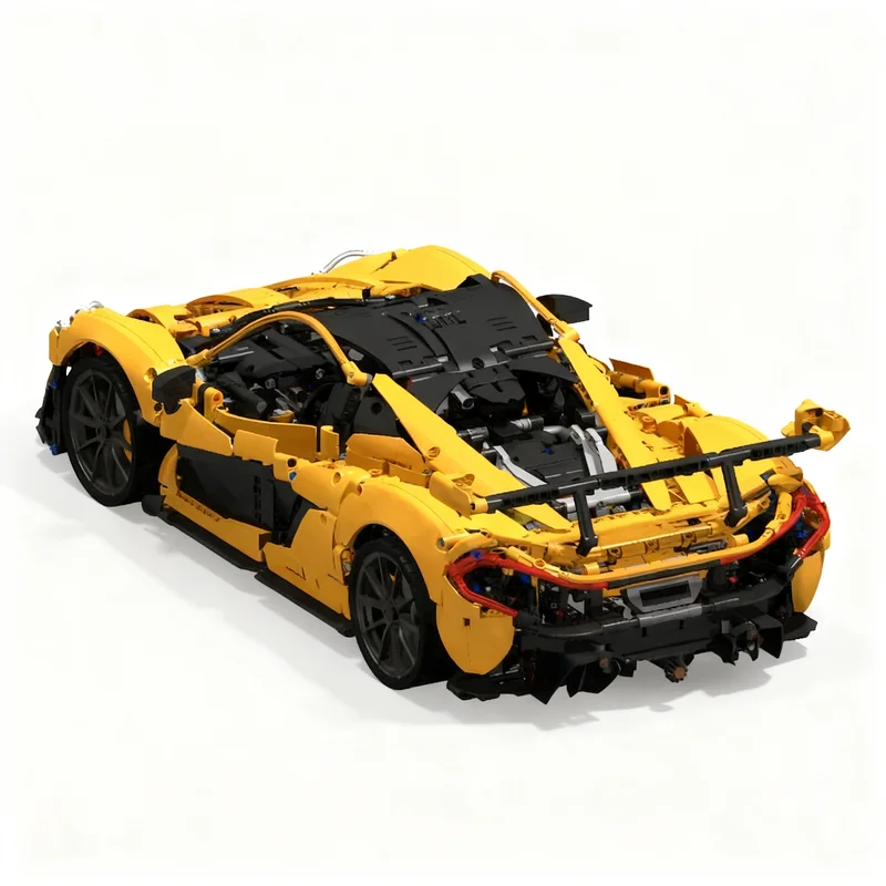 3896pcs MOC Technical McLarened P1 Sport Addons Model Building Blocks Christmas Gift Architecture Toys Collection DIY Brick 3D