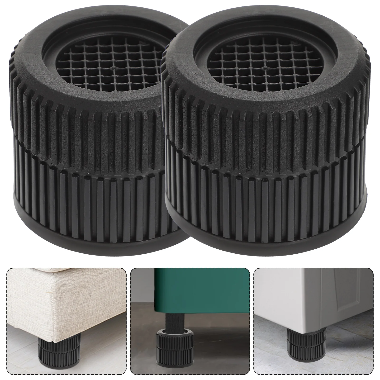 

4Pcs Premium Plastic Washer Vibration Pads Anti-Skid Mat for Laundry Appliances Long Lasting Support Anti Vibration Pads