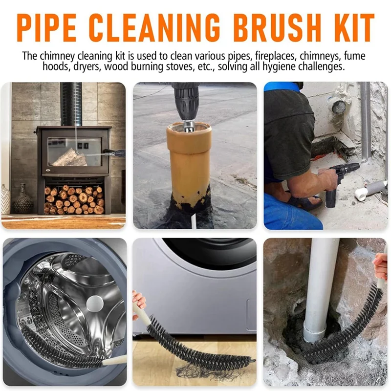 

Chimney Brush Chimney Sweep Kits, Dryer Vent Cleaning Kits, Chimney Sweeps and Chimney Cleaning Kits, Duct Brush Cleaning Brush