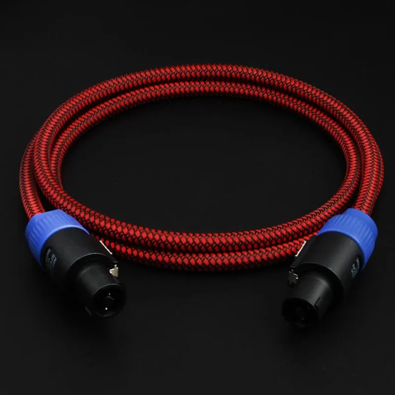 Câble de haut-parleur professionnel Monster Ohm, en cuivre pur, amplificateur à quatre cœurs, ligne Audio de scène extérieure