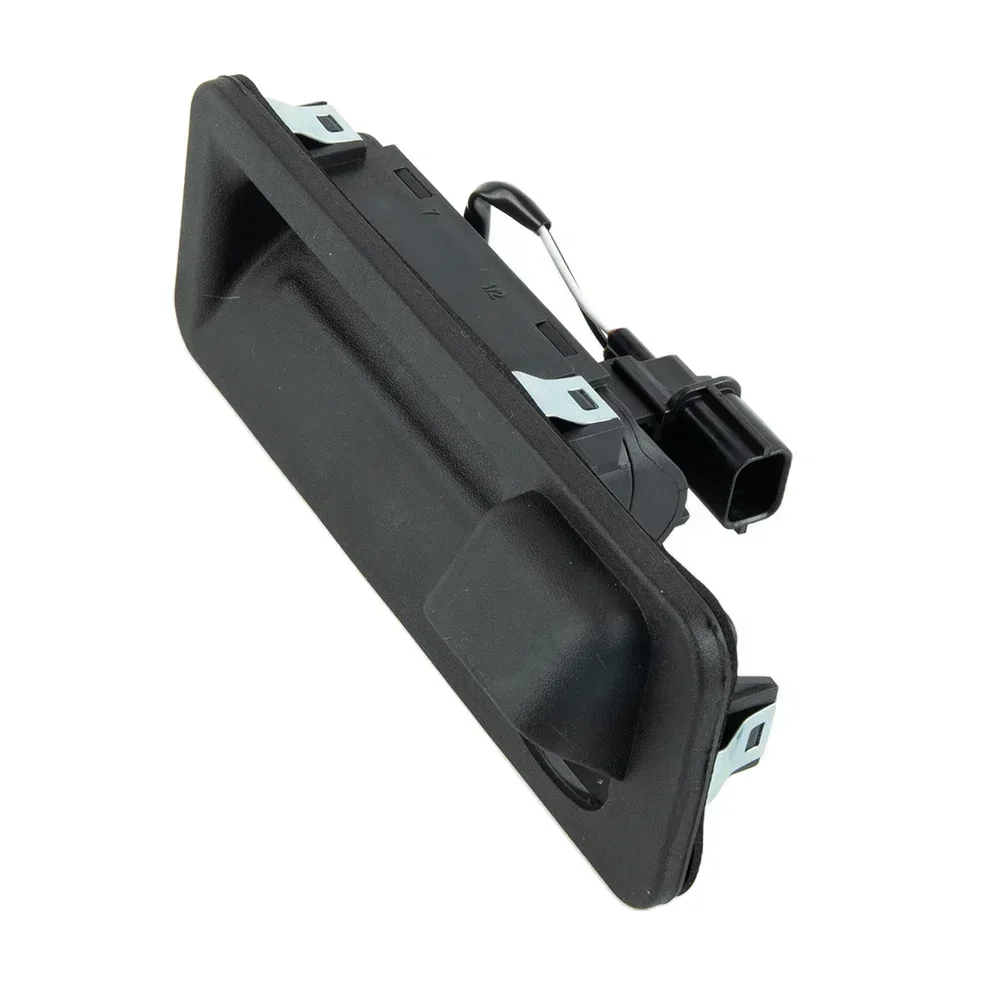 Manija de puerta trasera para Kia Sportage, cerradura de tapa de maletero de alta calidad, 81260D9010, negra, 2017-2019, exterior, nueva y práctica