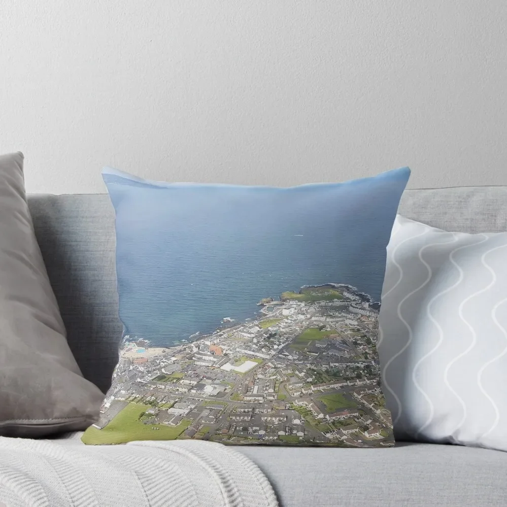 

Portstewart Throw Pillow Decorative Cushions ornamental pillows Sofa Pillow Cover pillow