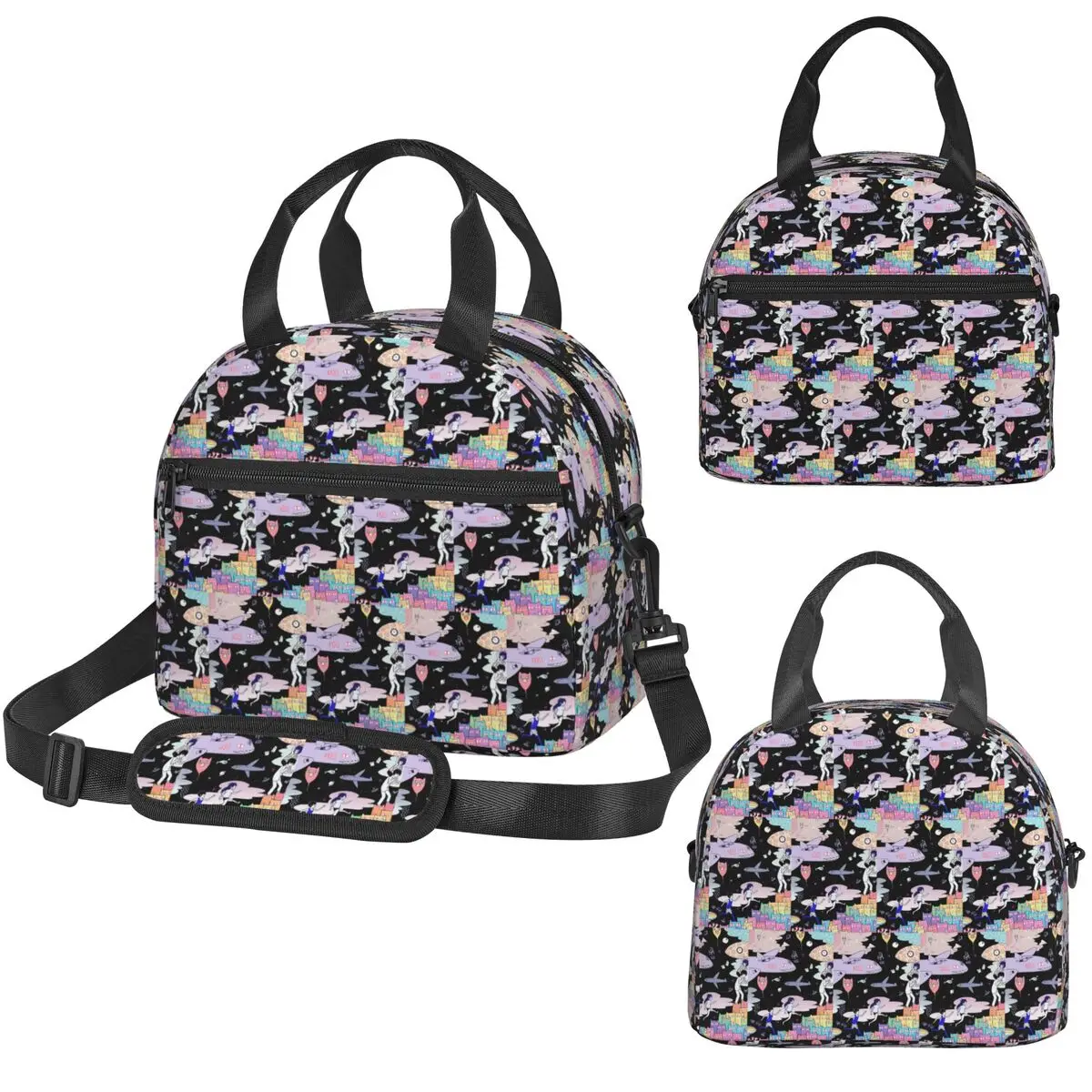 Omori Insulated Lunch Bag for Women Office Cooler Thermal Box Tote Leakproof Lunch Boxes
