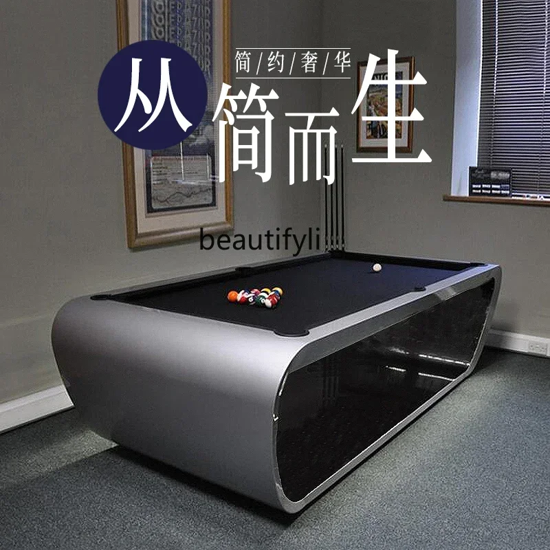 Billiards table Household standard Adult simple villa Chinese nine-ball multi-functional American black eight billiard table