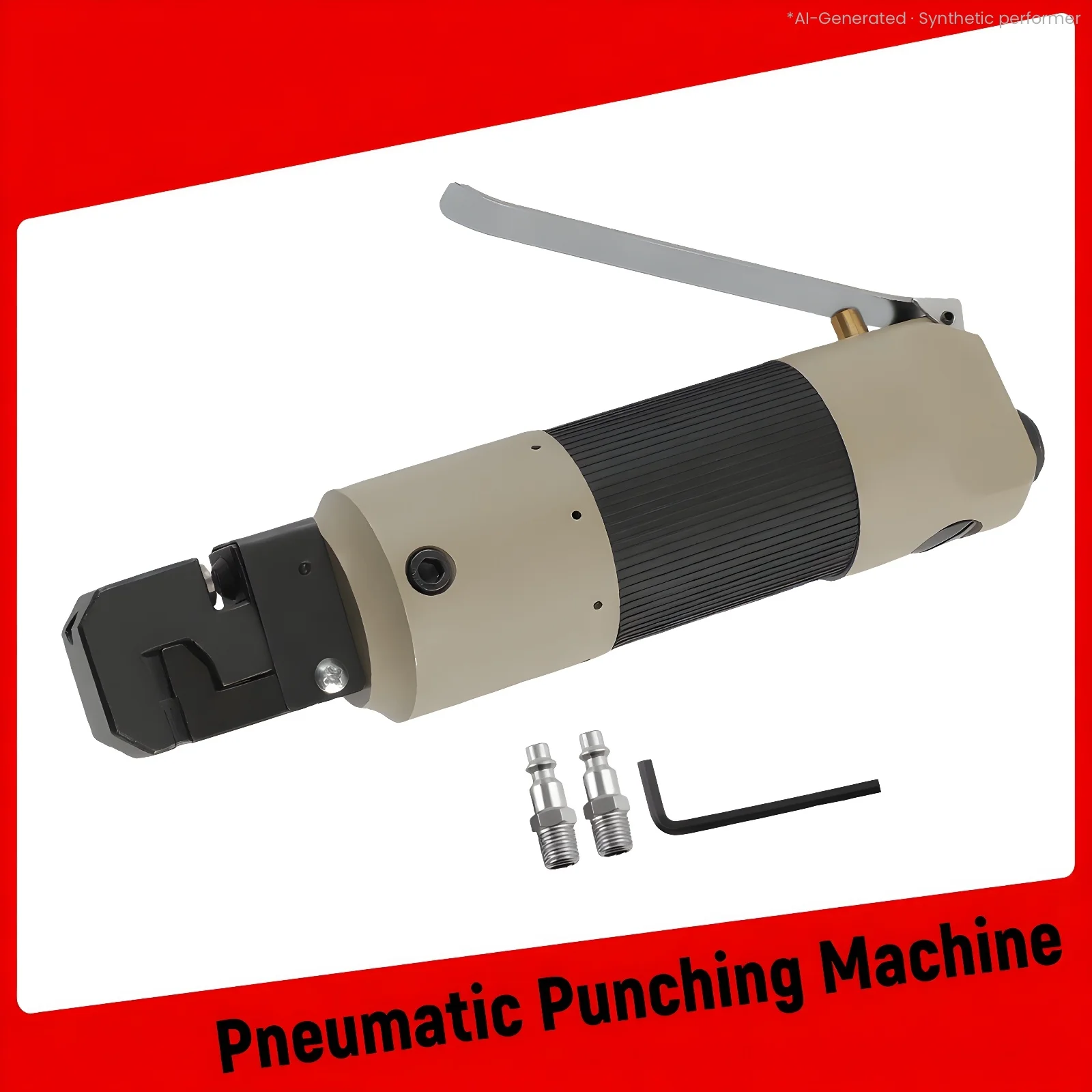 Pneumatische Stanzmaschine Luftplatten-Stanzwerkzeug-Set 1/4 Zoll Luftanschluss – Detail 6