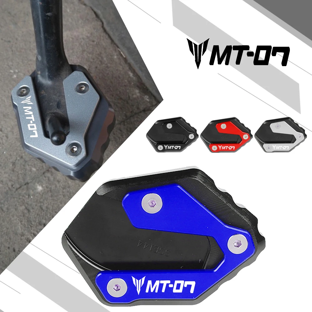 Tracer 700 MT07 MT 07 mt07 Motorcycle Side Stand Enlarge Foot Extension Kickstand For Yamaha YZF-R7 XSR700 2014-2025 2024 NEW