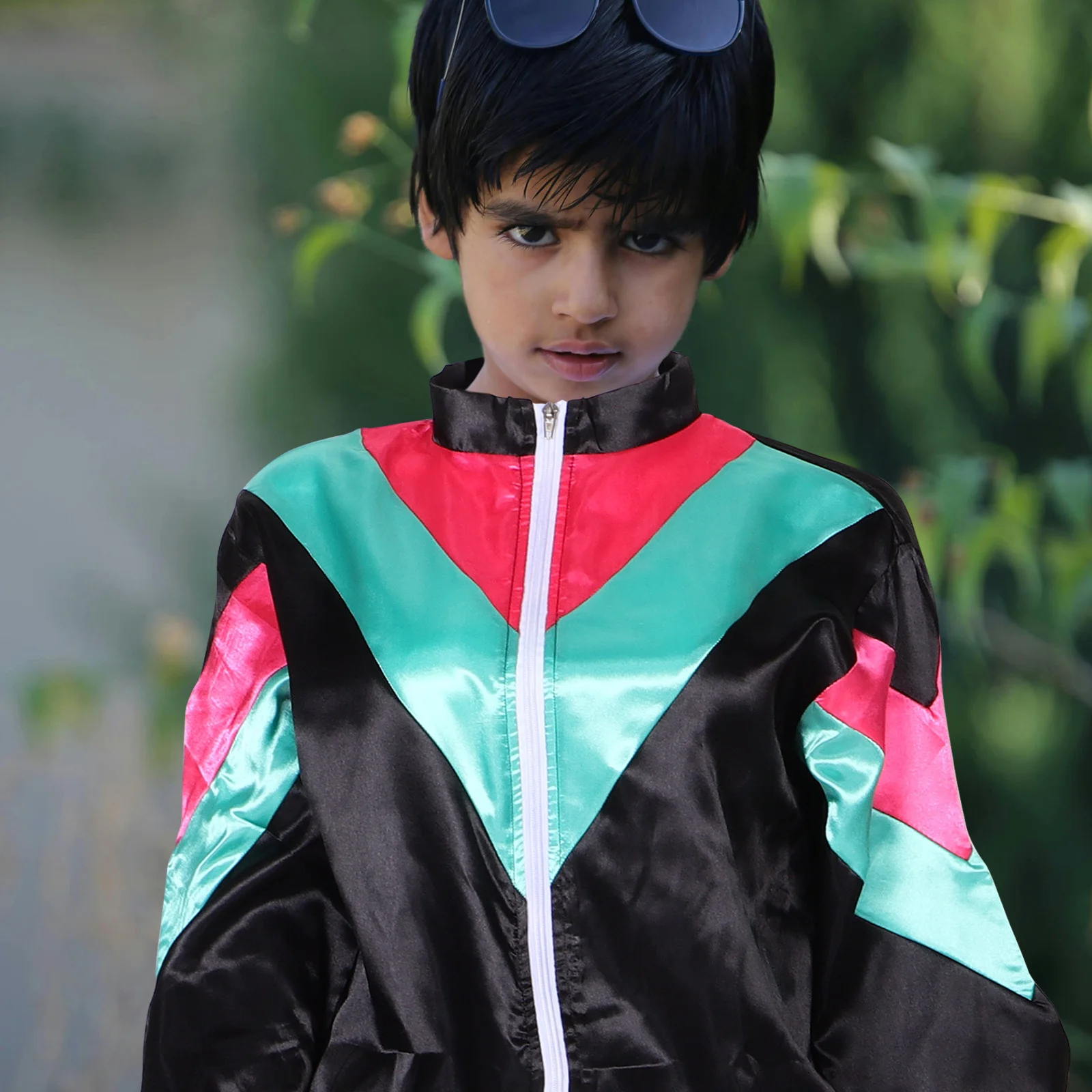 Unique Disco Costume Kids Adults Trendy Design Comfortable Fit Stage Performance Dance Show Sparkly Tops Pink Sequin