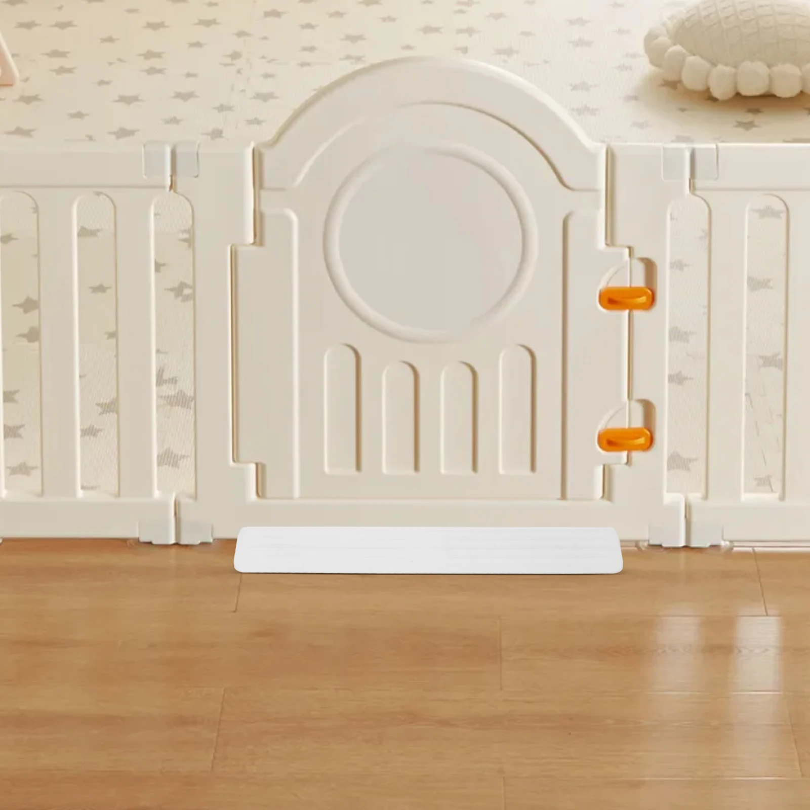 

Safety Door Rail Accessories Kick Stairs Baby Proofing Gate Anti Ski Plastic Fence Guardrail Fitting Pet Barrier Safety Fixator