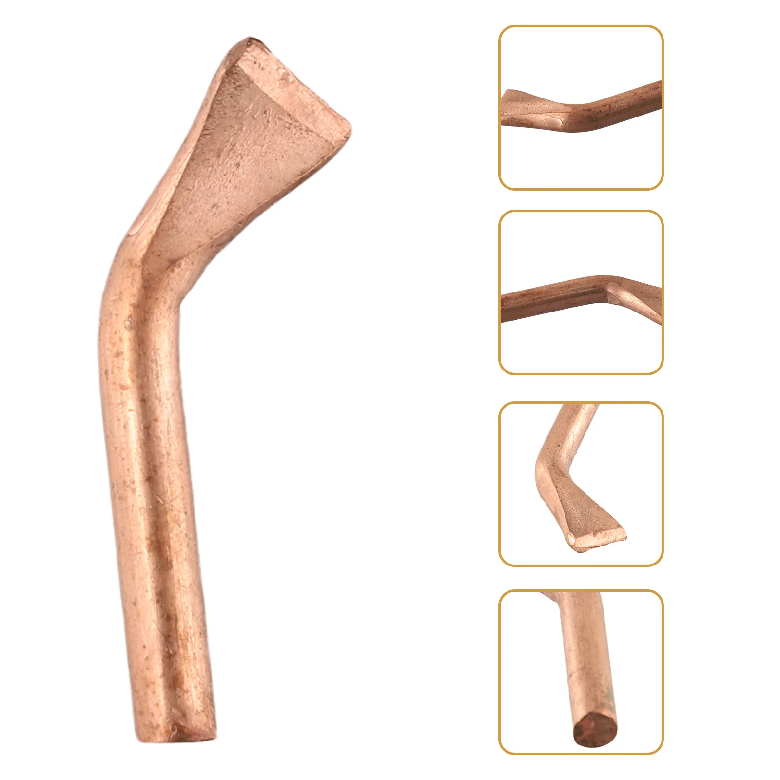 75200W External Heated Soldering Iron Tip with Copper Material Designed for Large Spot and Thick Terminal Welding Usage