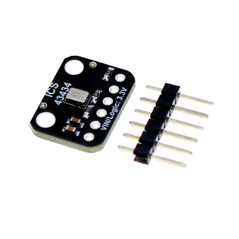 

A28Q-ICS-43434 Модуль микрофона I2S MEMS, мини-модуль с фильтром нижних частот для проектов по захвату аудио своими руками