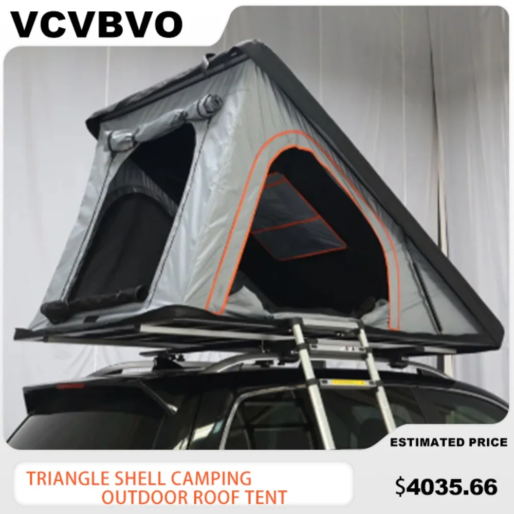 

Lightweight Shell Camping Outdoor Car Roof Tent Triangle Car Roof Tent Recreation Triangle Car Roof Tent Sun Protection