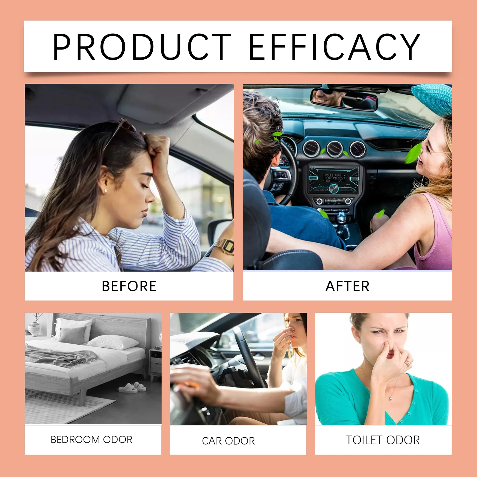 صندوق تنقية الهواء 200 جرام، معطر هواء منعش يدوم طويلاً، إزالة الروائح الكريهة، تأثيث منزلي، معطر هواء مريح وسهل الاستخدام #2