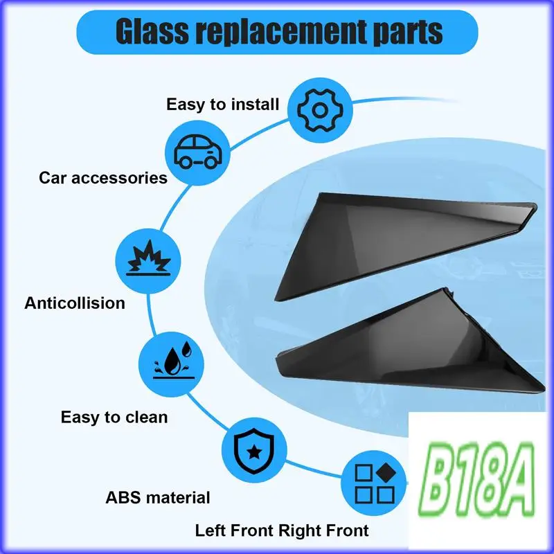

H5-Rear Windshield Decorative Part YL003599XK Left YL003600XK Right For 4008 (P84) 2016-
