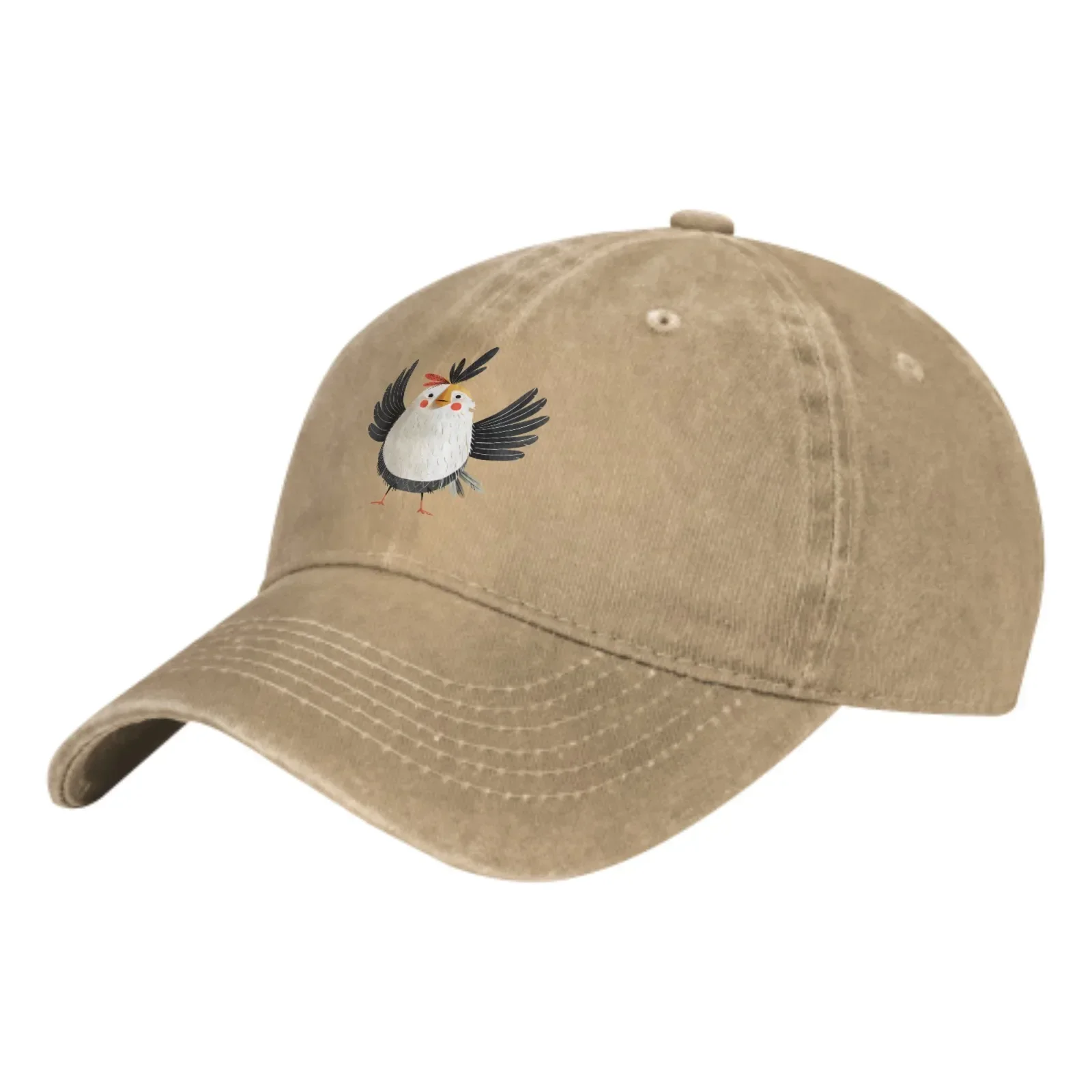 Cartoon Chicken Summer Classic Fashion Men Trucker Hat Cotton Breathable Women Cowboy Cap Outdoor Leisure Basketball Caps