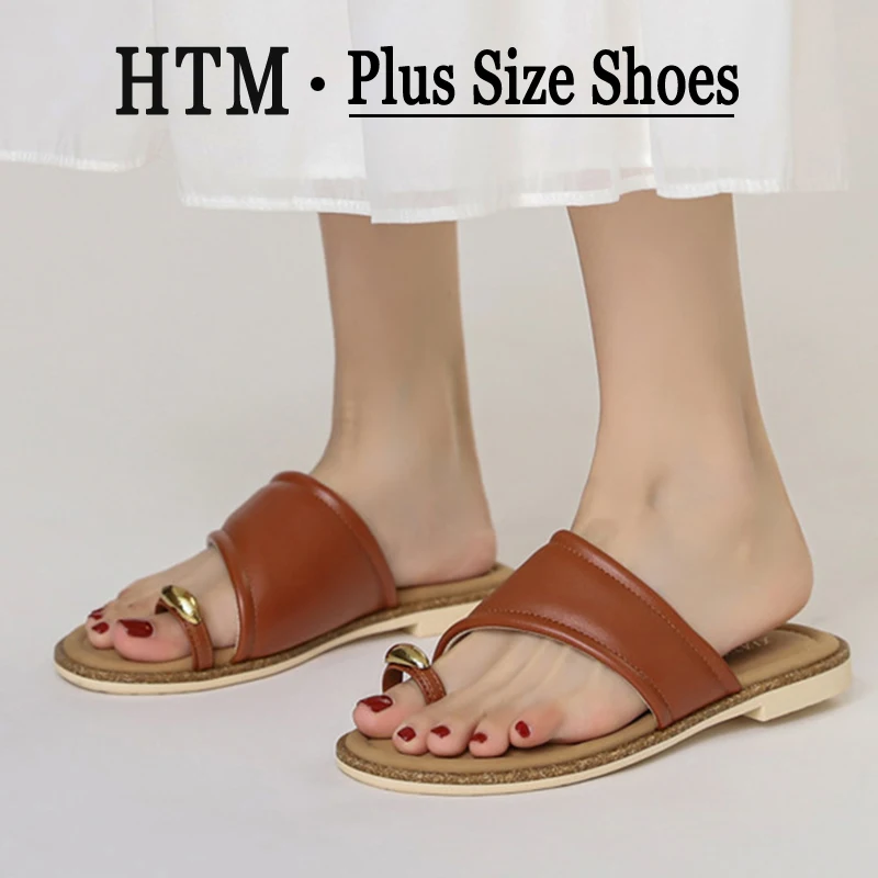 

Luxury Sandals Women's slippers Summer Flat Flip Flops Flat Sandals Square Toe Soft Sole Non Slip Shoes for Women мюли женские