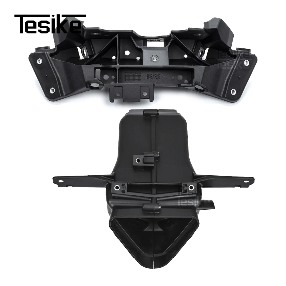 

Motorcycle Front Ram Air Duct For Kawasaki Ninja ZX-6R ZX6R 2019-2023 Bracket Meter Headlight Bracket Upper Stay Fairing