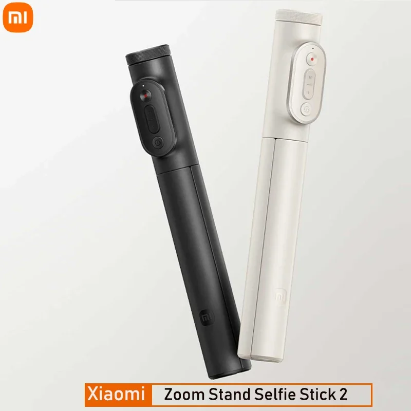 NEW Xiaomi Zoom Stand Selfie Stick 2 Tripod Selfie Stick Bluetooth-compatible Remote Foldable Extendable Monopod 360° Rotatable