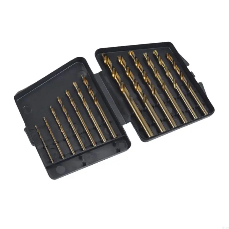 

Suitable for Woodworking and General Purpose Use 13PCS Quick Changing Drill Set Heat Treated Drill Bit Assortment