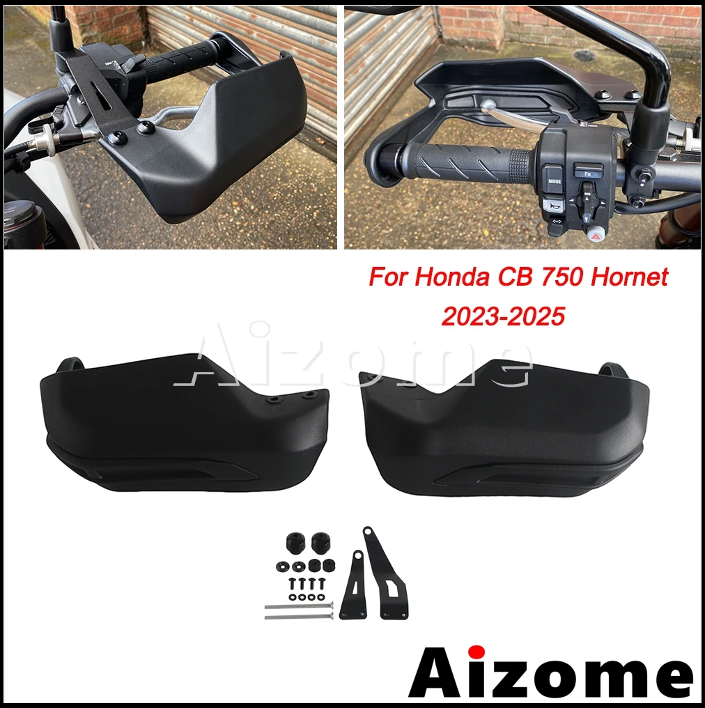 

Hand Shield Guard For Honda CB 750 cb750 CB750 Hornet 23-25 Motorcycle Accessories Handle Bar Guards Handguard Waterproof Black