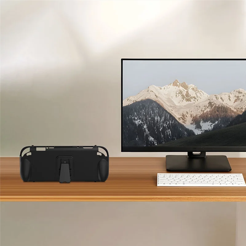 B24B Für Nintendo Switch 2 Handheld Konsole Fall Split Typ Zurück Abdeckung Mit Ständer Anti-Scratch Spiel