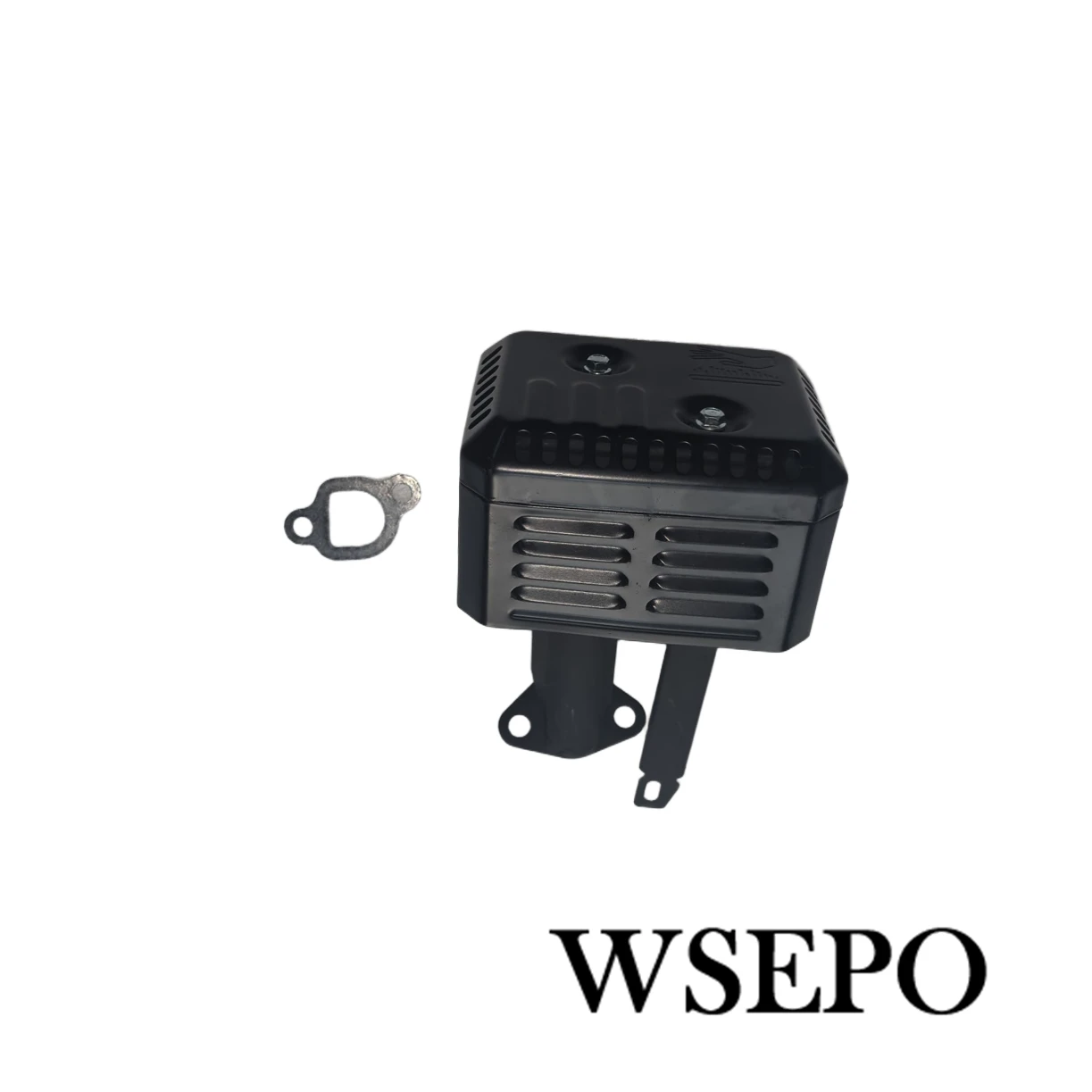 WT212 Muffler, Exhaust Assy. Fits For GX200 Type Clone 196CC 212CC Gas Engine
