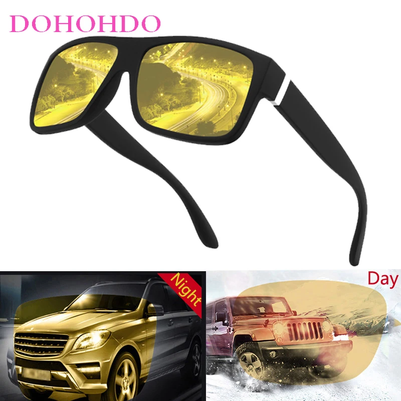 

Polarized Sunglasses Vintage Brand Design Night Vision Pilot Female Driving Anti-Glare Sun Glasses Men Women Goggles UV400 Очки