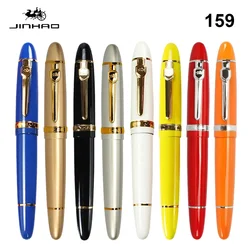 Jinhao 159 Fountain Pen High Quality Metal Luxury Elegant Executive Pen Ink Pen Office School Useful Writing Supplies Stationery