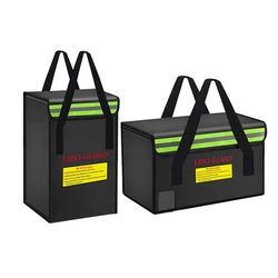 1PCS RC Lipo Battery Protective Guard Bag Fireproof Explosionproof Power Safety Storage Box 1200 ℃ High-temperature Resistance