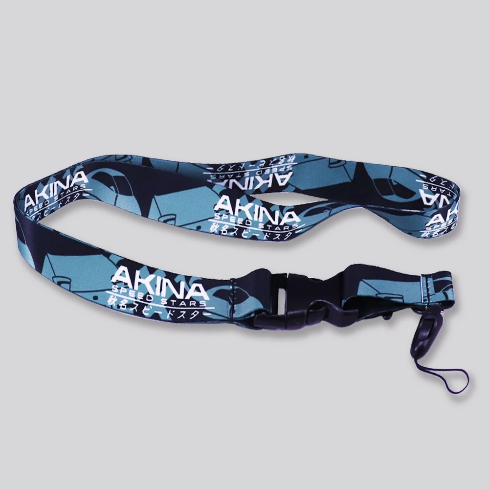 AKINA SPEED STARS Initial D Japan Racing Sport Pendant Racing Team Lanyard Neck strap view 2