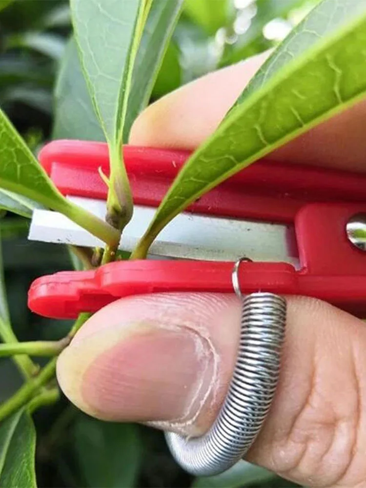 Cuchillo de pulgar para recolección de verduras, podadora de jardín, dispositivo de recolección de frutas, herramienta para granja, huerto,