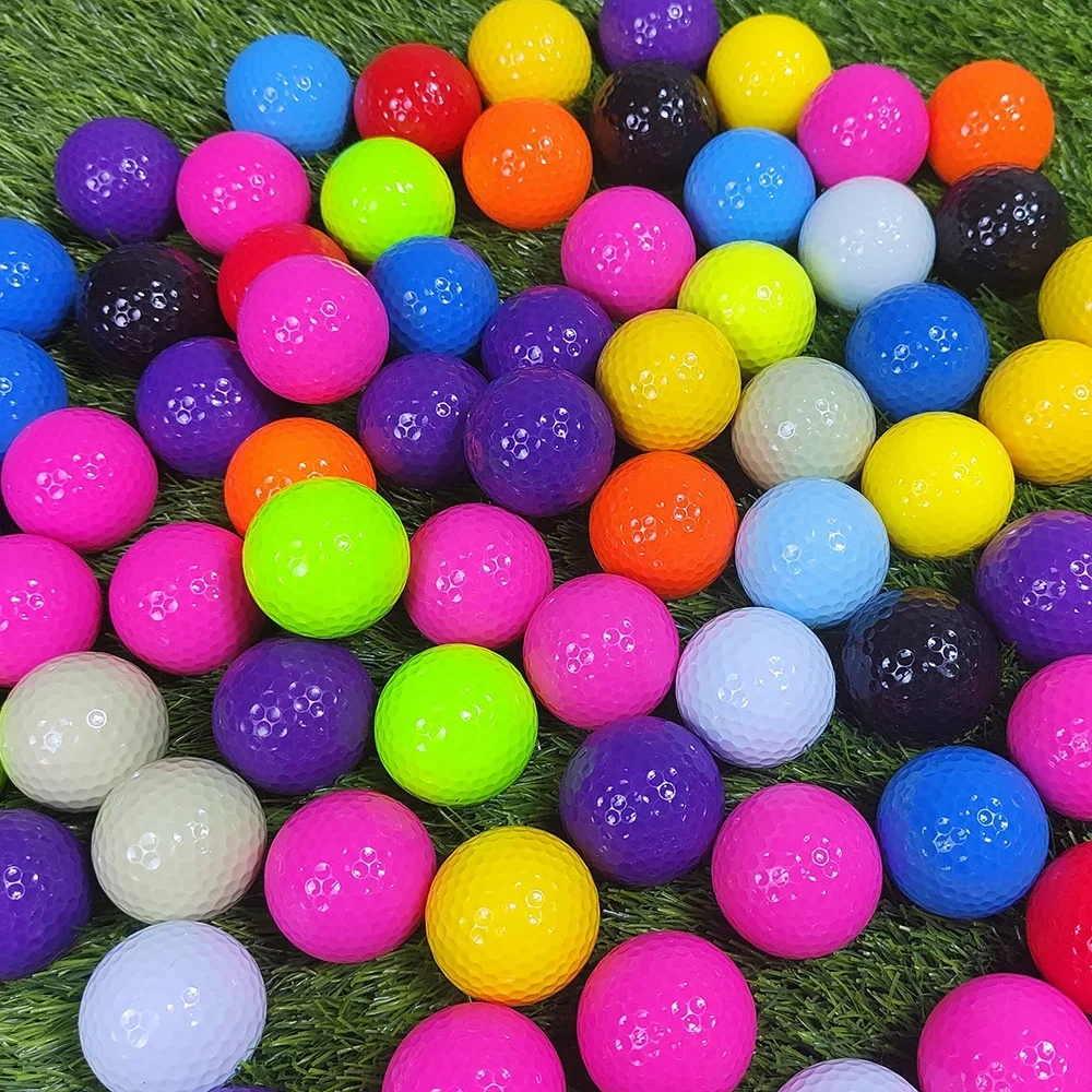 Colorful Standard Training Urethane Tournament, Customized Promotional Gifts, Cheap Golf Balls, Bulk Sale, 2, 3, 4 Layer