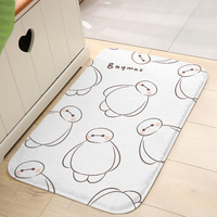 Big Hero 6 Baymax Floor Mat For Living Room Sofa Floor Cushions Modern Soft Fluffy Home Rug For Children's Bedroom Play Carpet