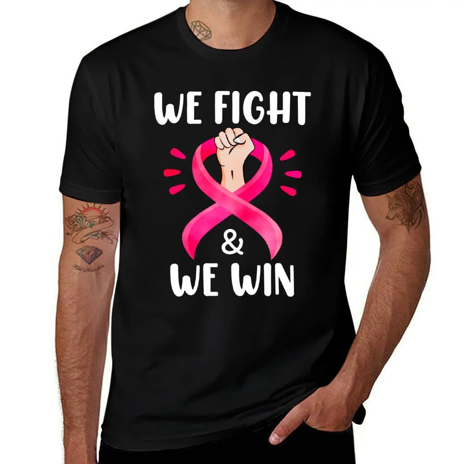 

breast cancer T-Shirt anime clothes new gifts and t-shirts essential t shirt mens funny t shirts